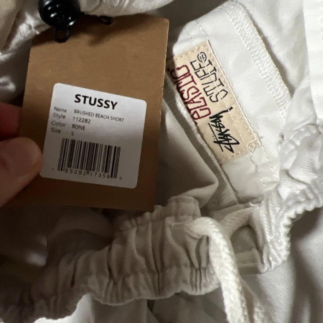 STUSSY BRUSHED BEACH SHORT ボーン