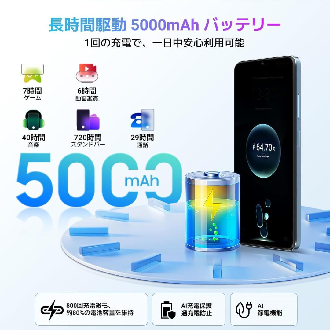 Blackview WAVE 9C SIMフリー スマホ 本体 ケース付き