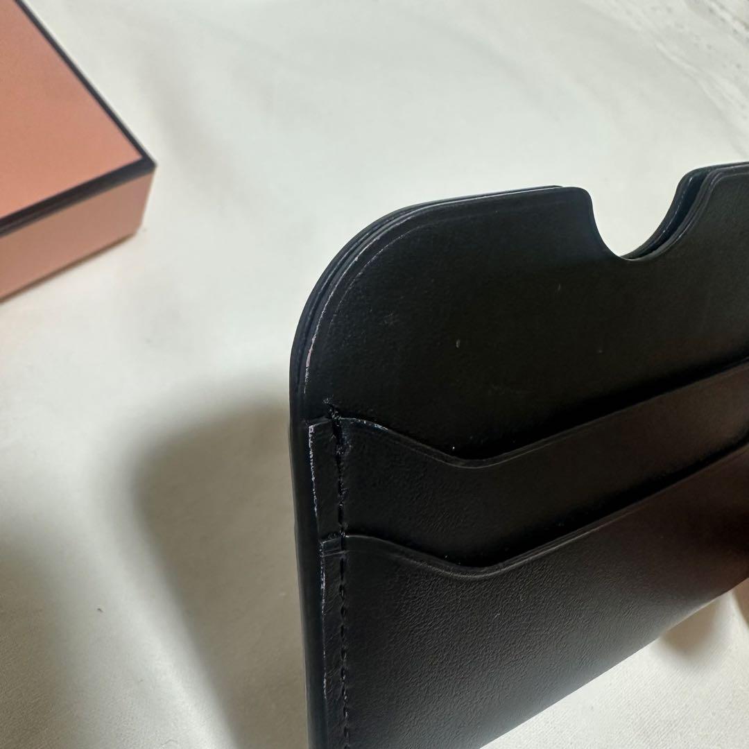 Acne Studios 名刺入れ カードケース 黒 レザー製
