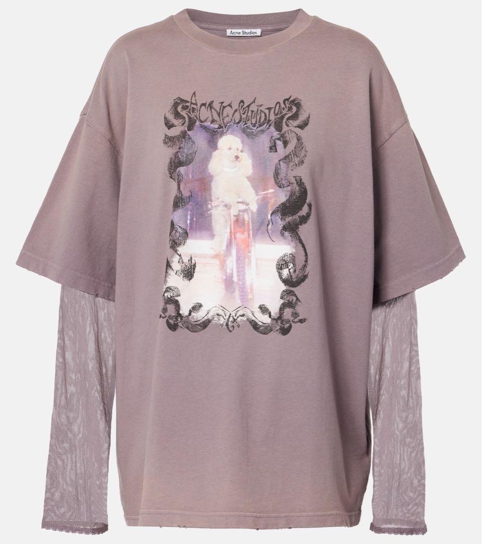 acne studios 25SS レイヤードTシャツ
