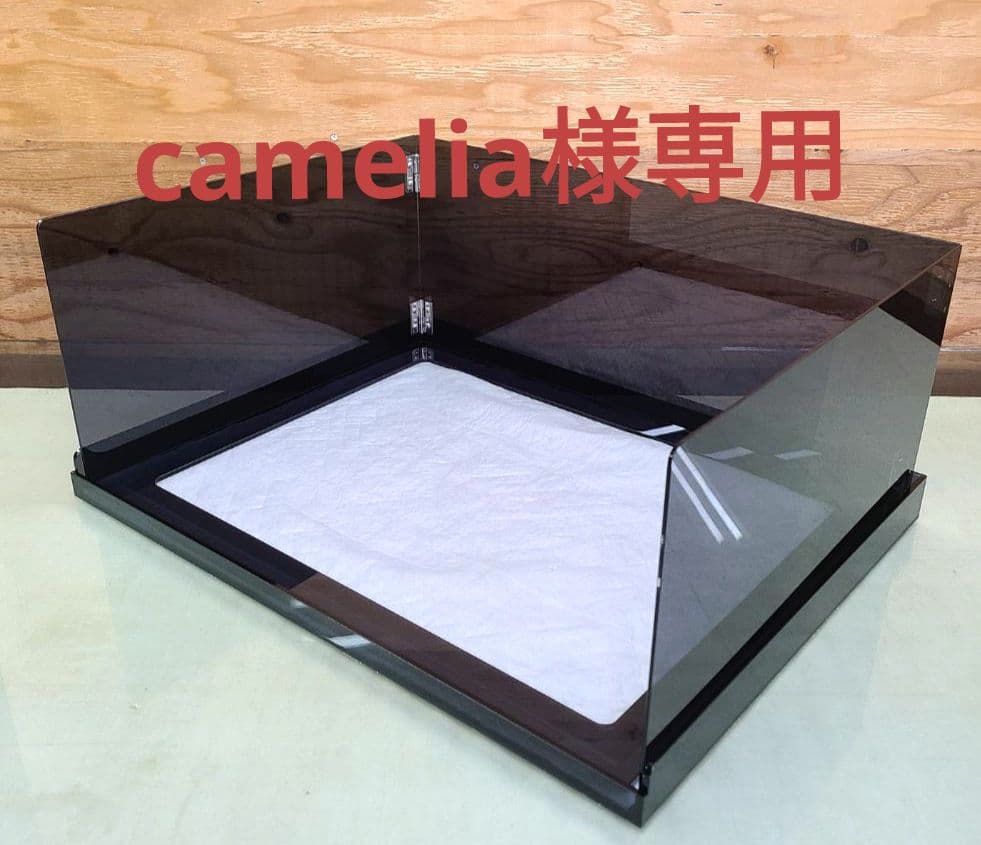 ペットアクリルトイレ　DAIHUKUtype（W）ワイドサイズ