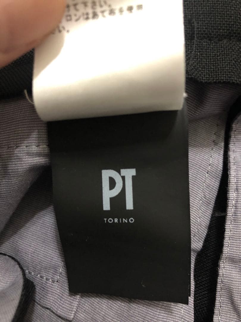 【秋冬】PT TORINOピーティートリノ01ブラックスラックス46