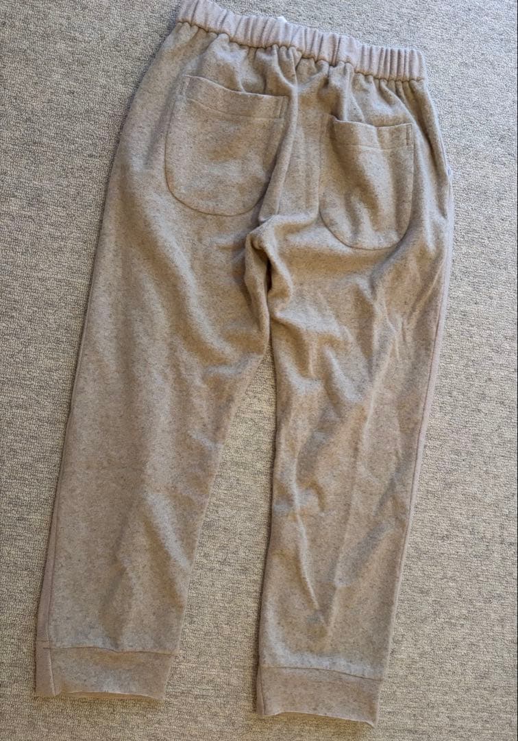 GASA パンツ　ウールリネン　ベージュパンツ