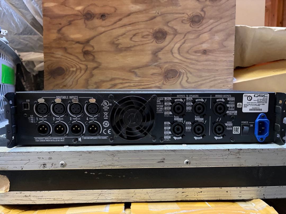 QSC PLD 4.2 プロセッサーアンプ 1600W