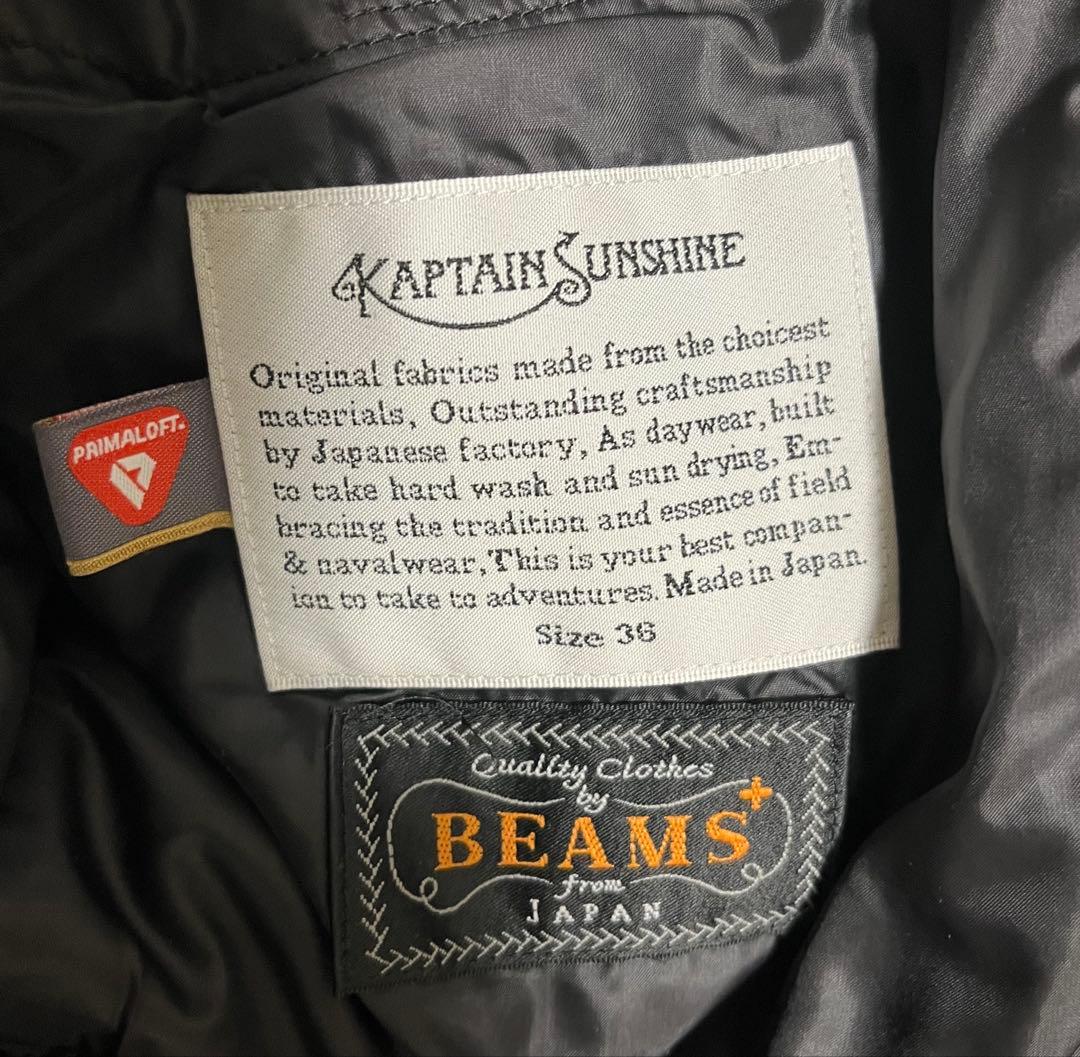&n　KAPTAN SUNSHINE 別注フィールドパーカー　36
