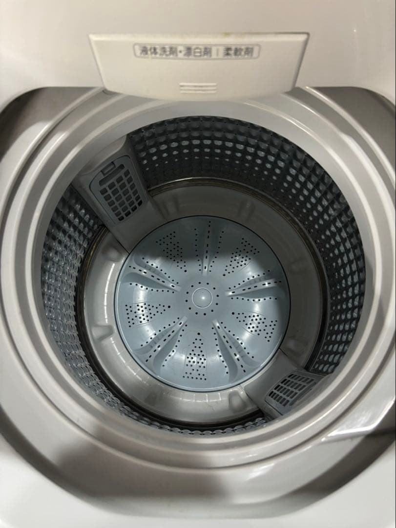 ガイ　AQUA 洗濯機 AQW-S70E3(W) 2024年製7キロ洗濯機