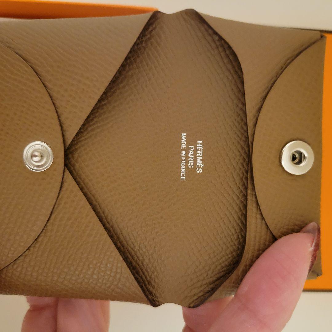 HERMES　ケース　エトゥープ　刻印w エプソン　バスティア