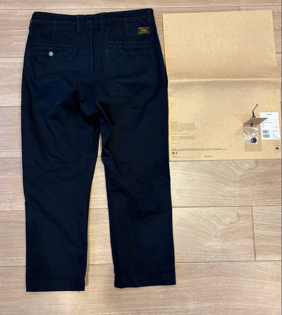 WTAPS KHAKI TIGHT パンツ Ｌサイズ　NAVY ダブルタップス