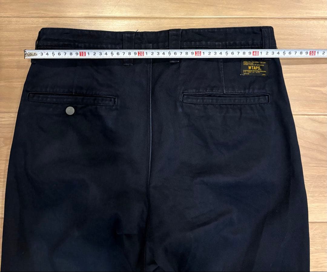 WTAPS KHAKI TIGHT パンツ Ｌサイズ　NAVY ダブルタップス