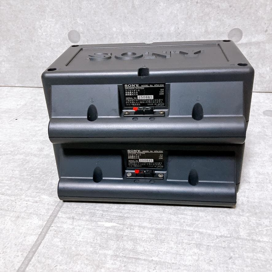 SONY APM-X5A 2Way 平面スピーカーシステム オーディオ 希少