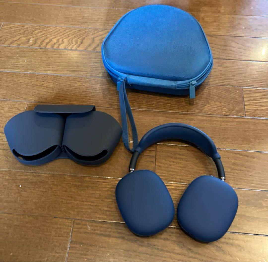 AirPods Max スペースグレー本体　2025年４月末まで保証　ケース付き