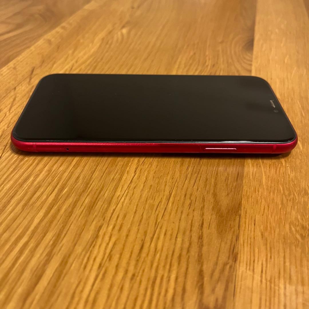 iPhone 11 レッド 128GB SIMフリー【外装美品】