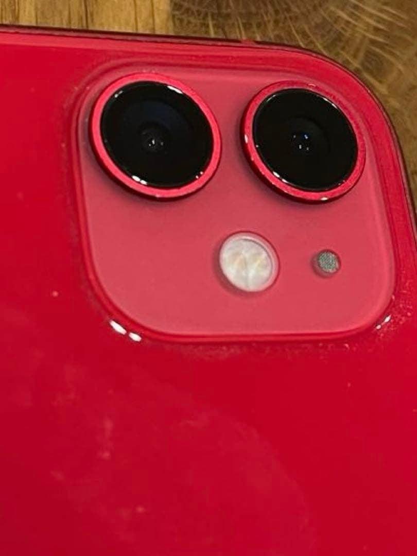 iPhone 11 レッド 128GB SIMフリー【外装美品】