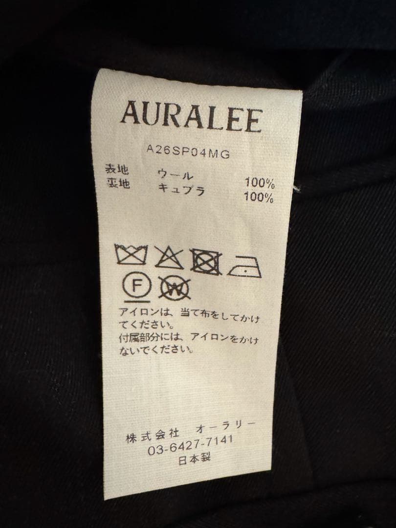 K*R様 LIGHT WOOL MAX GABARDINE TWO-TUCK S