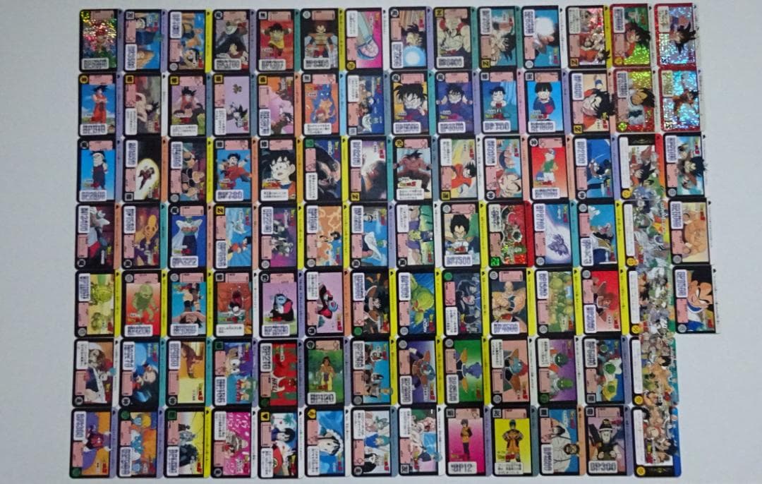 【パート2】ドラゴンボール カードダスハーフ EX 96種 フルコンプ