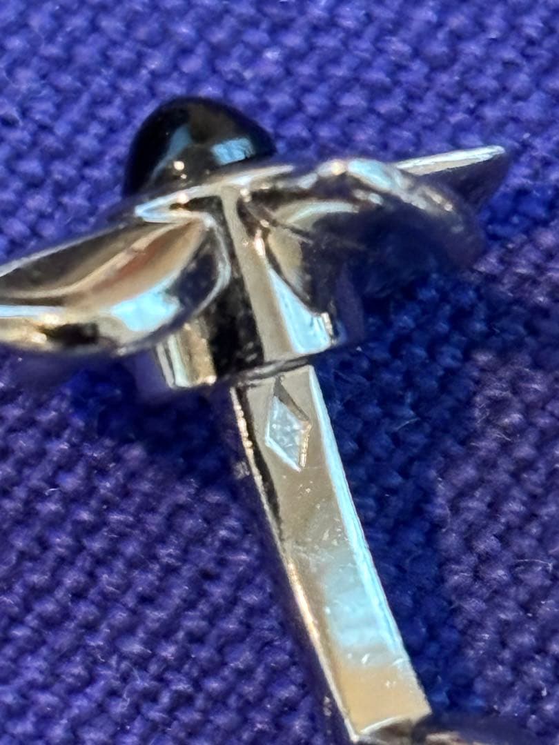 美品　カルティエ　風車　シルバー　カフリンクス