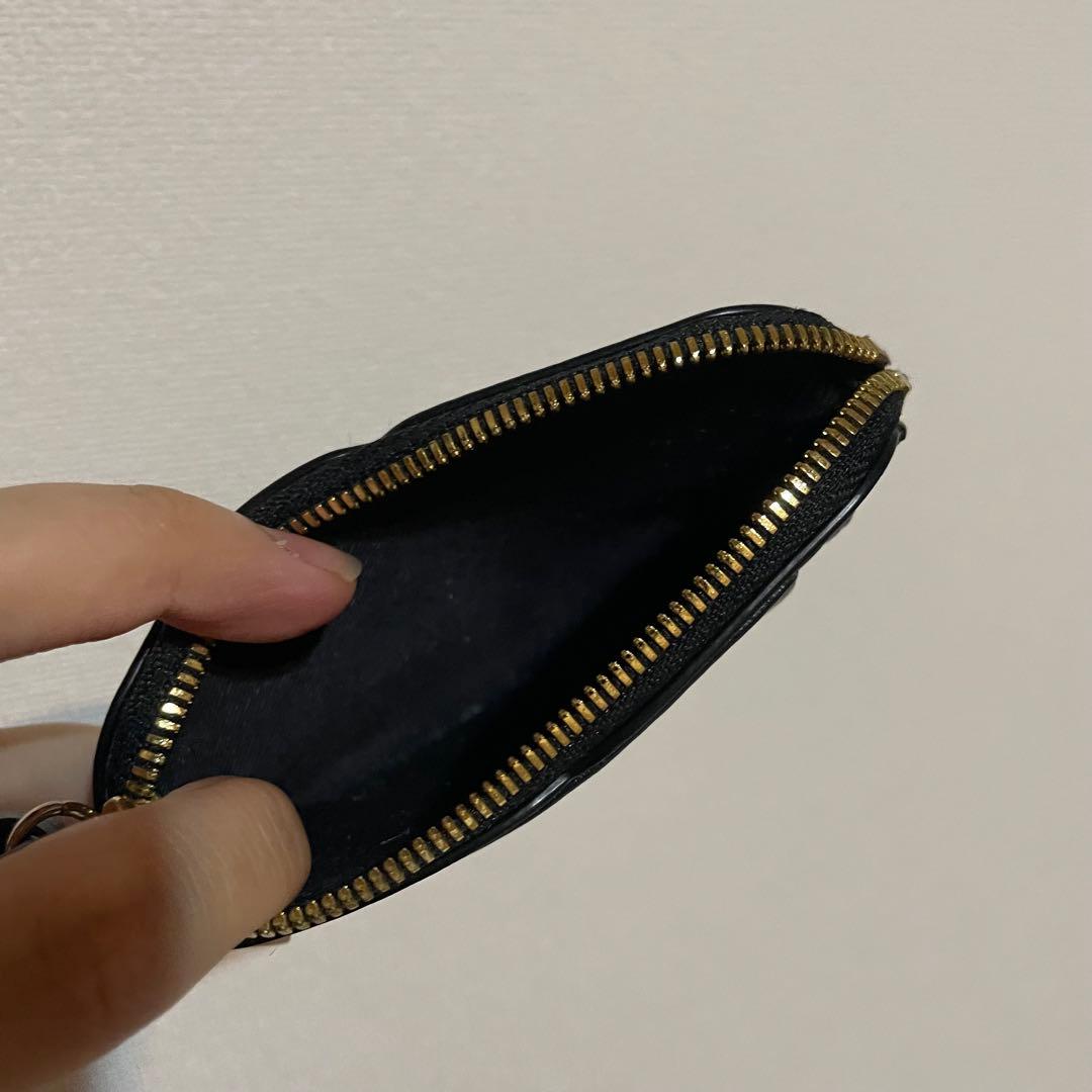 ＊GANNI Bou Compact Zipped Wallet Sparkle