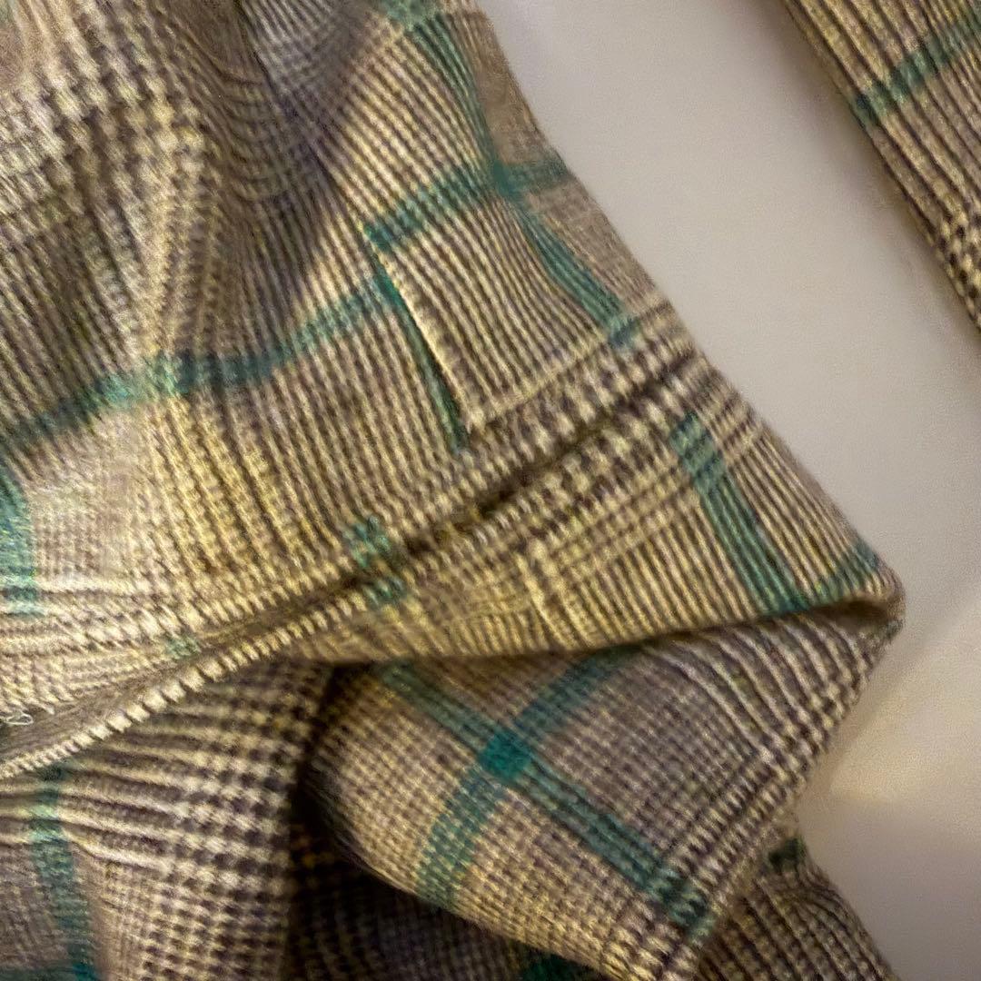 未使用 RING JACKET MEISTER グレンチェック スーツ 46