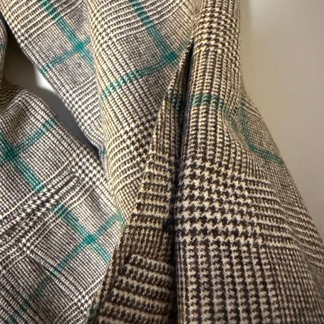 未使用 RING JACKET MEISTER グレンチェック スーツ 46