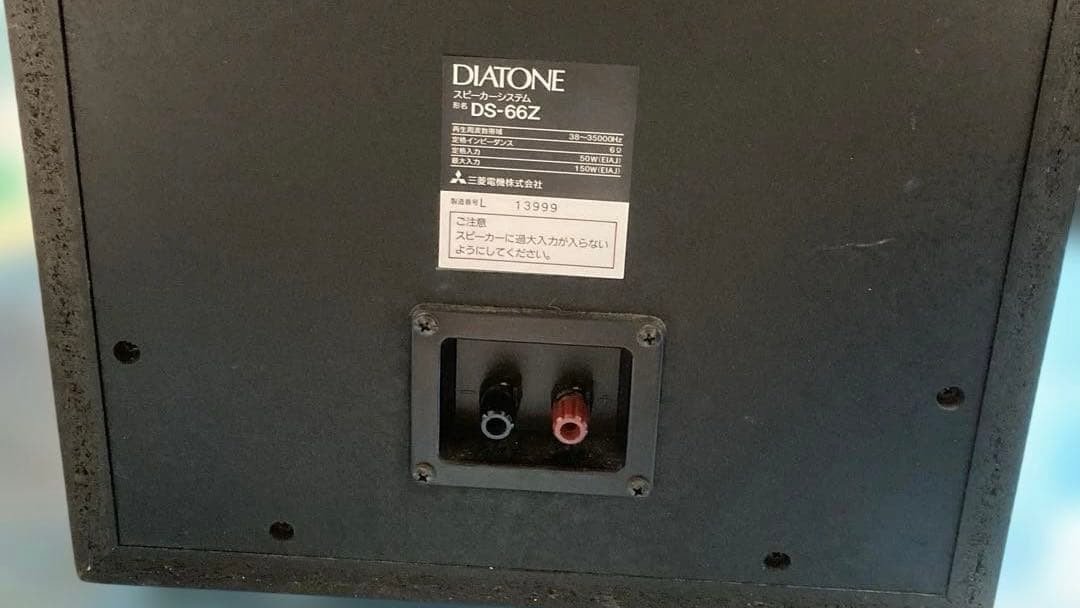 DIATONE DS-66Z スピーカー　動作品　梱包•発送たのめる便