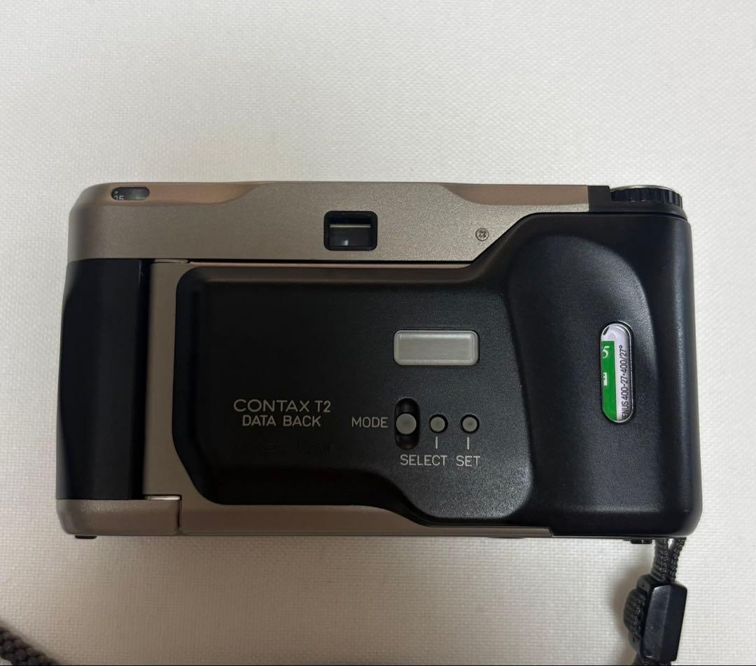 CONTAX T2 DATABACK チタンシルバー　コンタックス