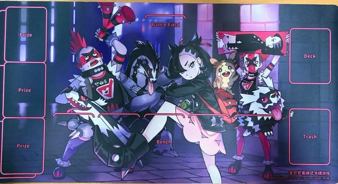 ポケマス限定プレイマット２種＋マリィ中国限定プレイマット ポケカ引退品