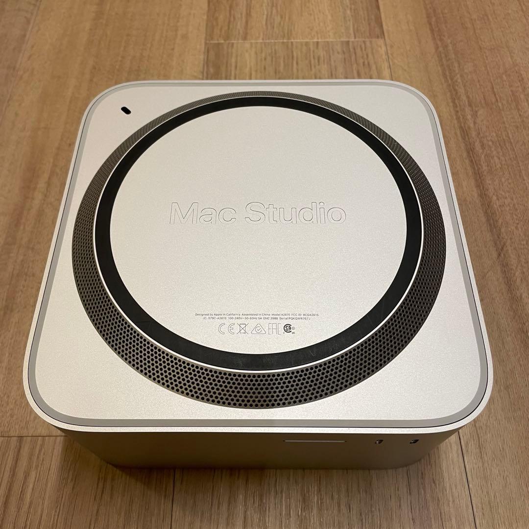 Macデスクトップ Mac Studio (2022) 10CORE 32GPU 1TB 64GB