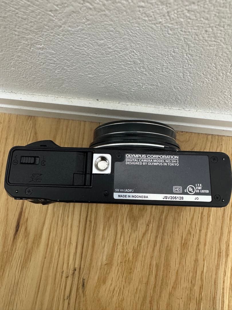 動作確認 OLYMPUS オリンパス STYLUS SH-3 ブラック