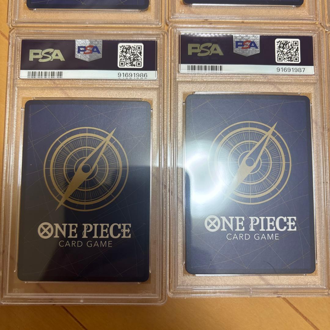 ア*ン様 ワンピースカード ガールズコレクション　プロモ　psa10 6連番