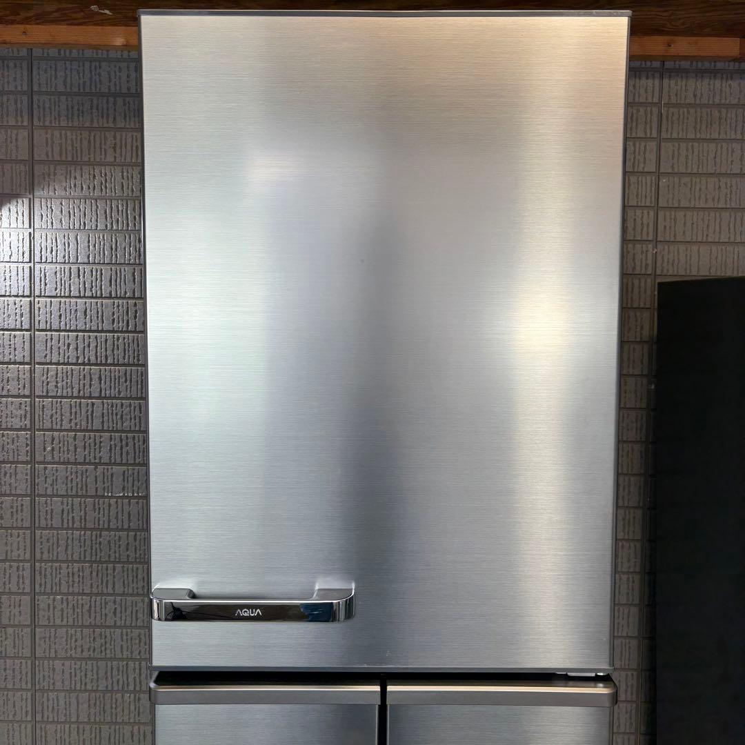 AQUA 415L 冷蔵庫 大容量 高機能モデル おしゃれ【地域限定配送無料】