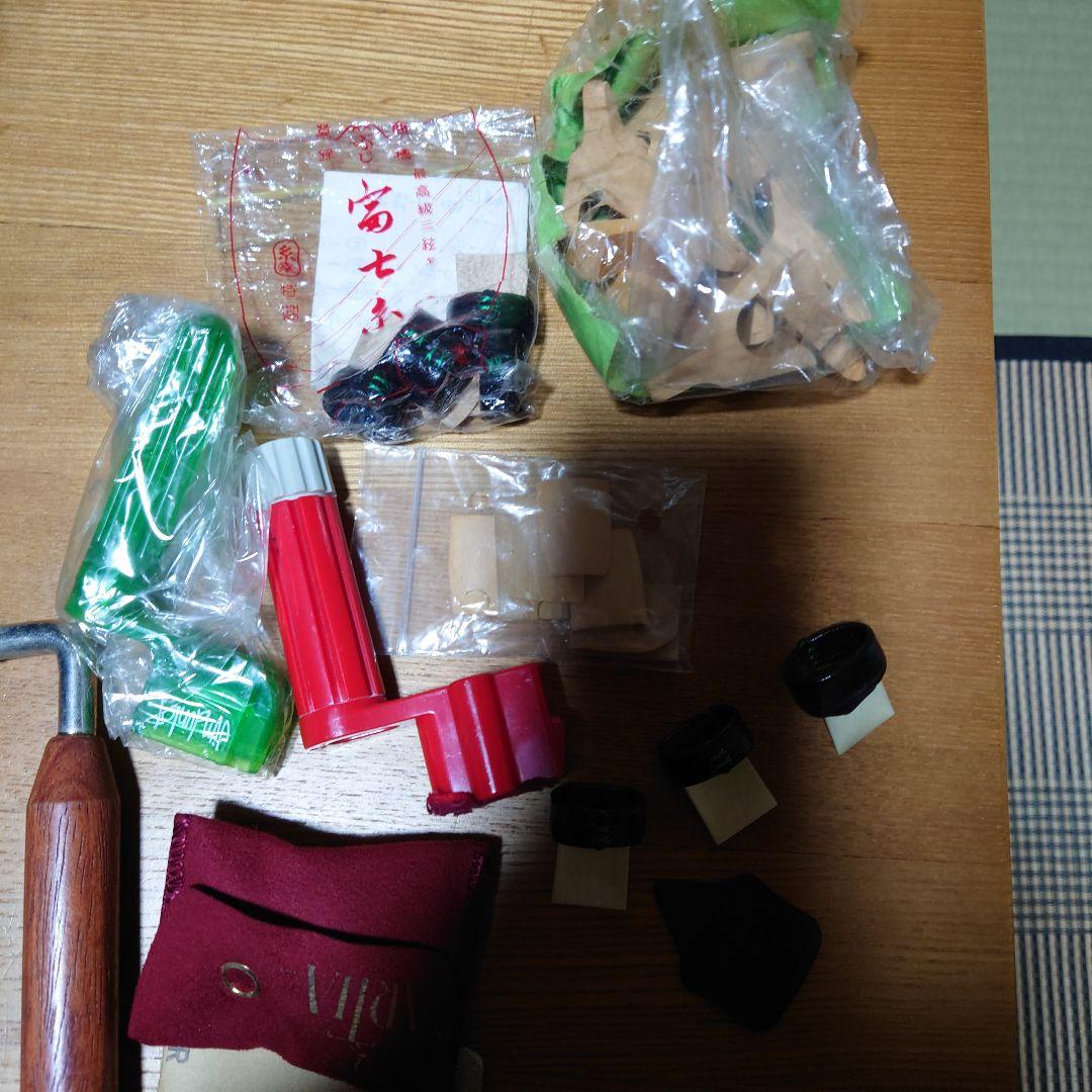 木製琴 13弦 黒ケース