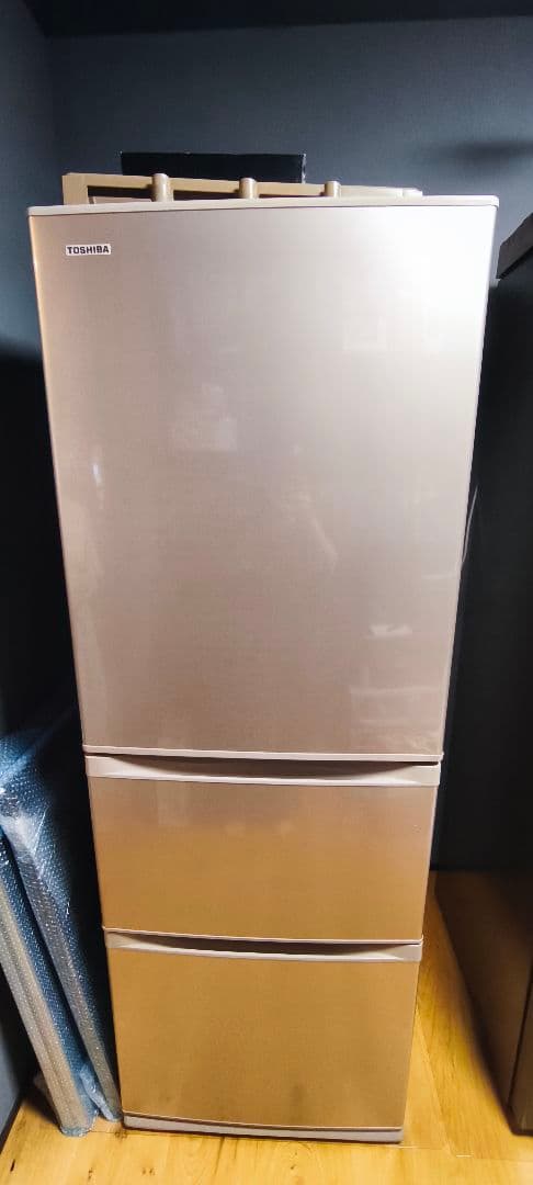 TOSHIBA VEGETA GR-H38S(NP) 冷蔵庫 375L シルバー