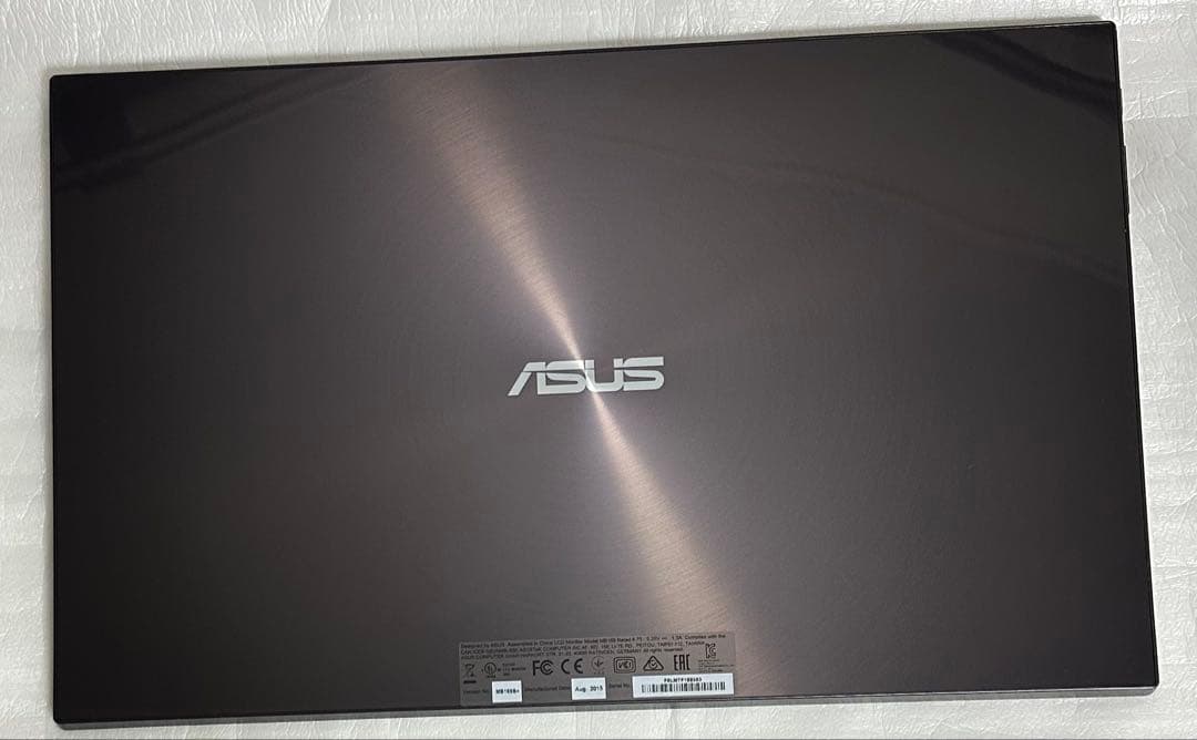 ASUS エイスース MB169 B+モバイルモニター モバイルディスプレイ