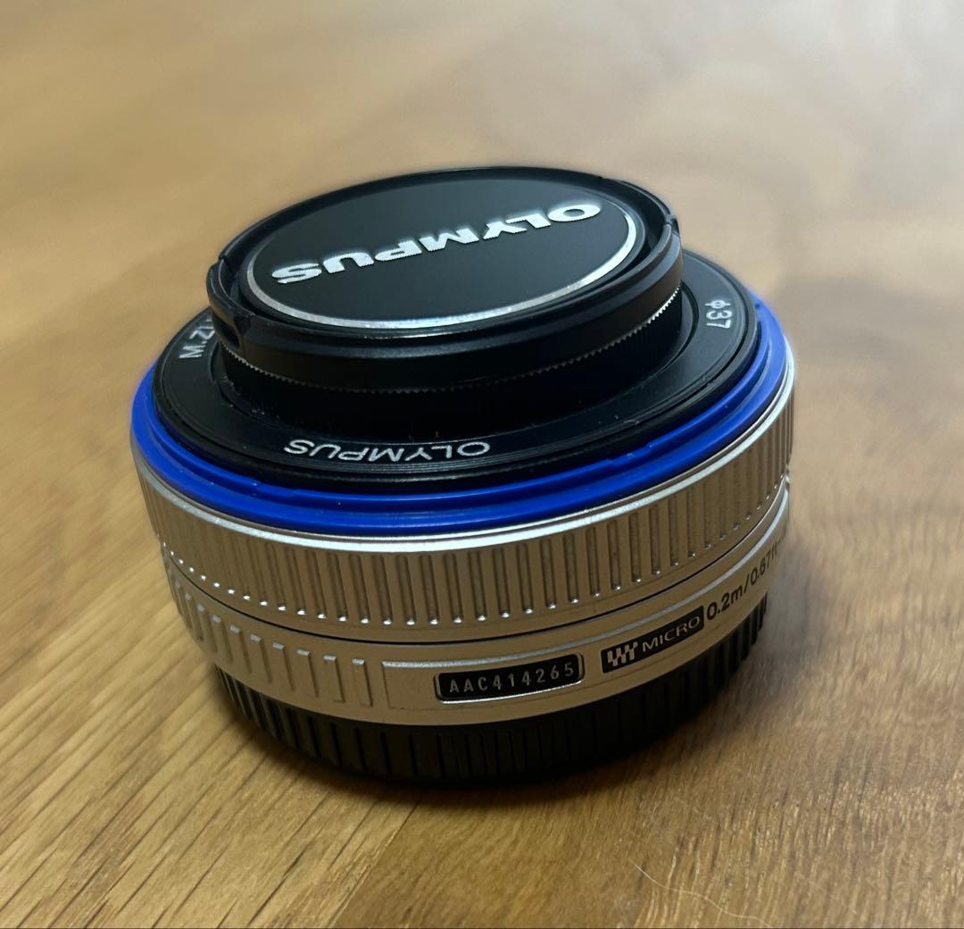 オリンパス M.ZUIKO DIGITAL 17mm F2.8 シルバー