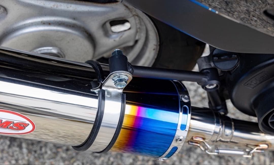 新製品 アドレスV50 (JBH-CA44A) HMS製 B2Xマフラー