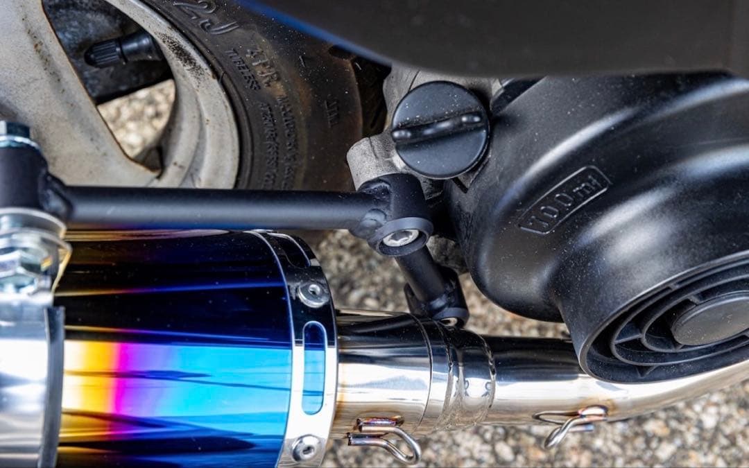 新製品 アドレスV50 (JBH-CA44A) HMS製 B2Xマフラー