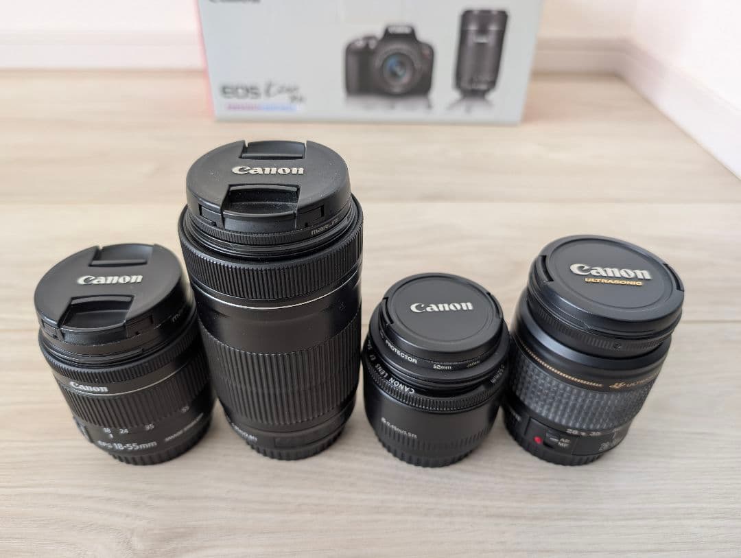 極美品｜Canon EOS Kiss X9i レンズセット