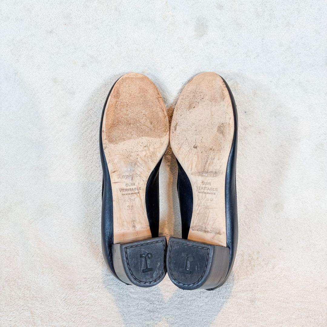 Repetto レペット カミーユ パンプス 38 黒 本革