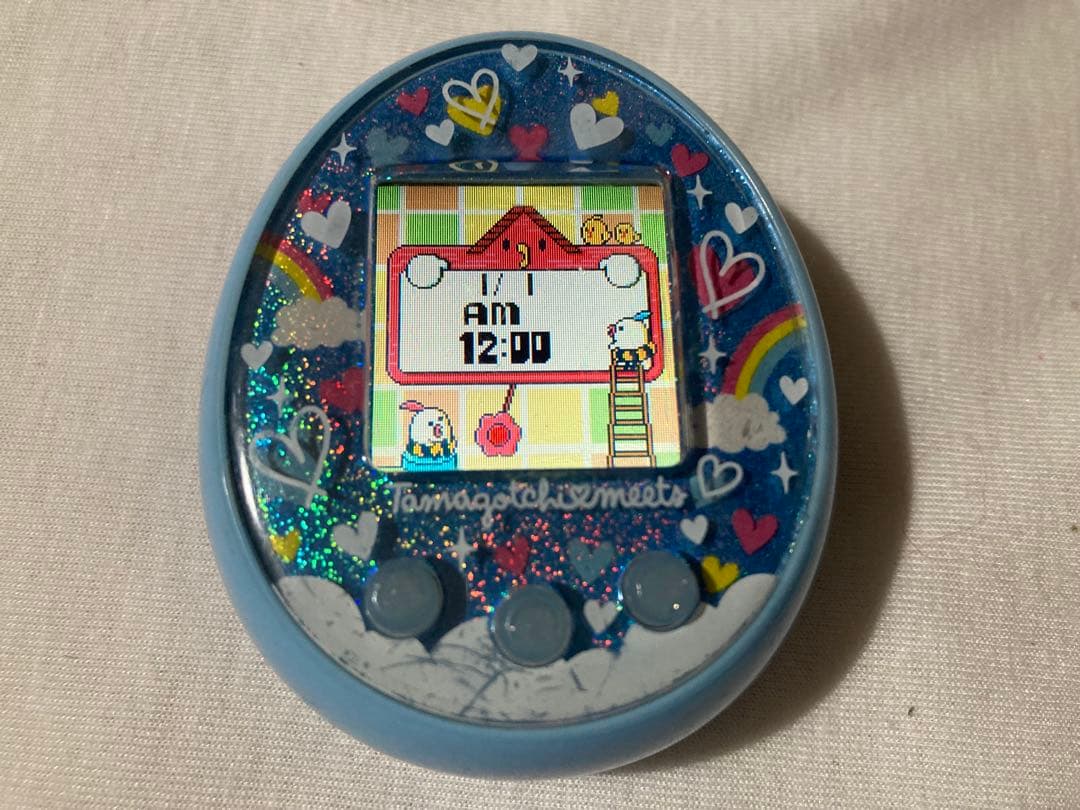 たまごっち　みーつ　メルヘン　ブルー　動作確認済み　‼️正規品‼️