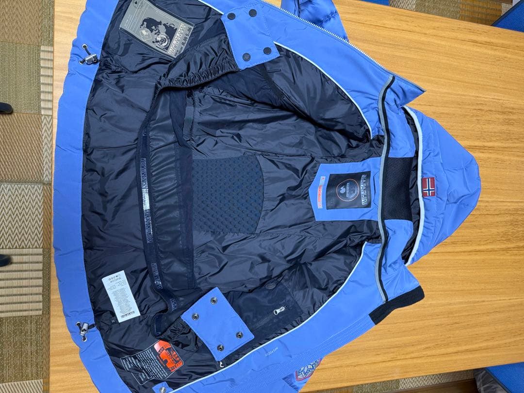 NAPAPIJRI レディース Mブルー ナパピリ SKI ダウン スノーウェア
