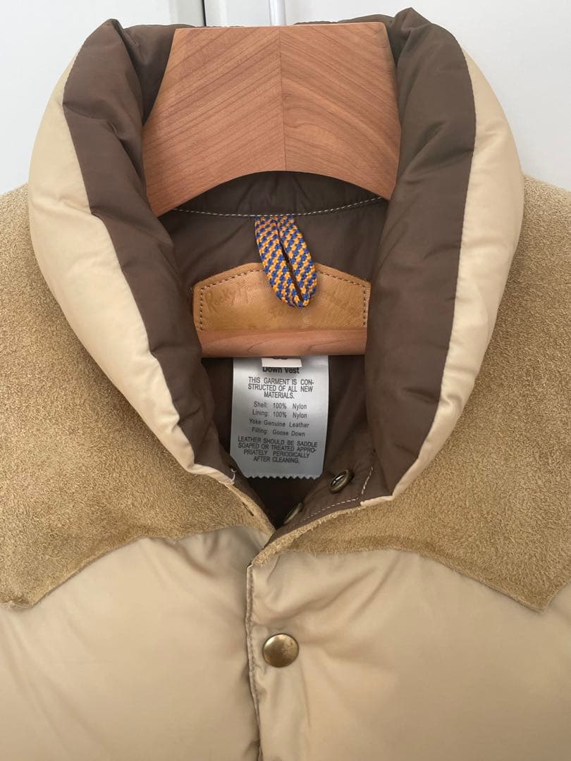 カ*チ様 ロッキーマウンテン　ダウンベスト　ビームス別注　ROCKY MOUNT