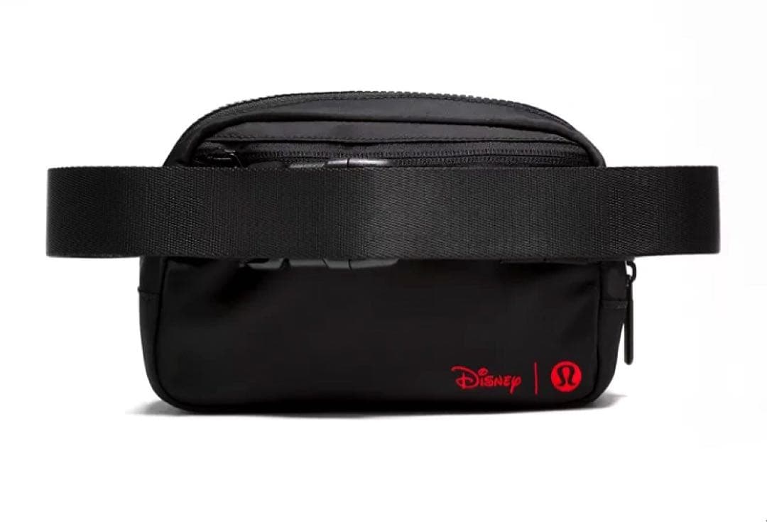 新品☆ディズニー×ルルレモン ベルトバッグ 1L ミッキー ウエストポーチ