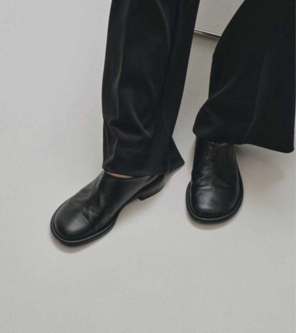 靴 Slide Leather Shoes 38