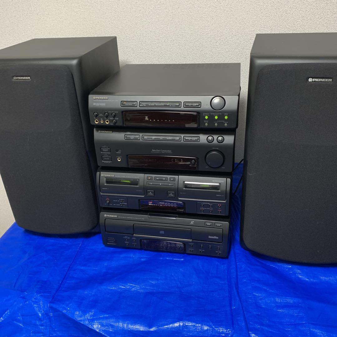 Pioneer private AV7 システムコンポ 　カセット使用不可