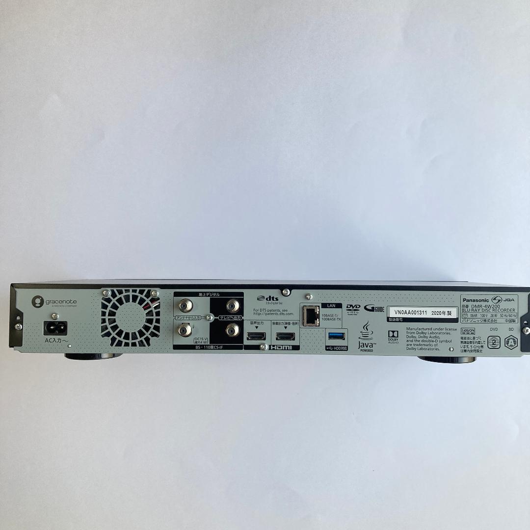 パナソニック 2TB ブルーレイ レコーダー 4K チューナー内蔵