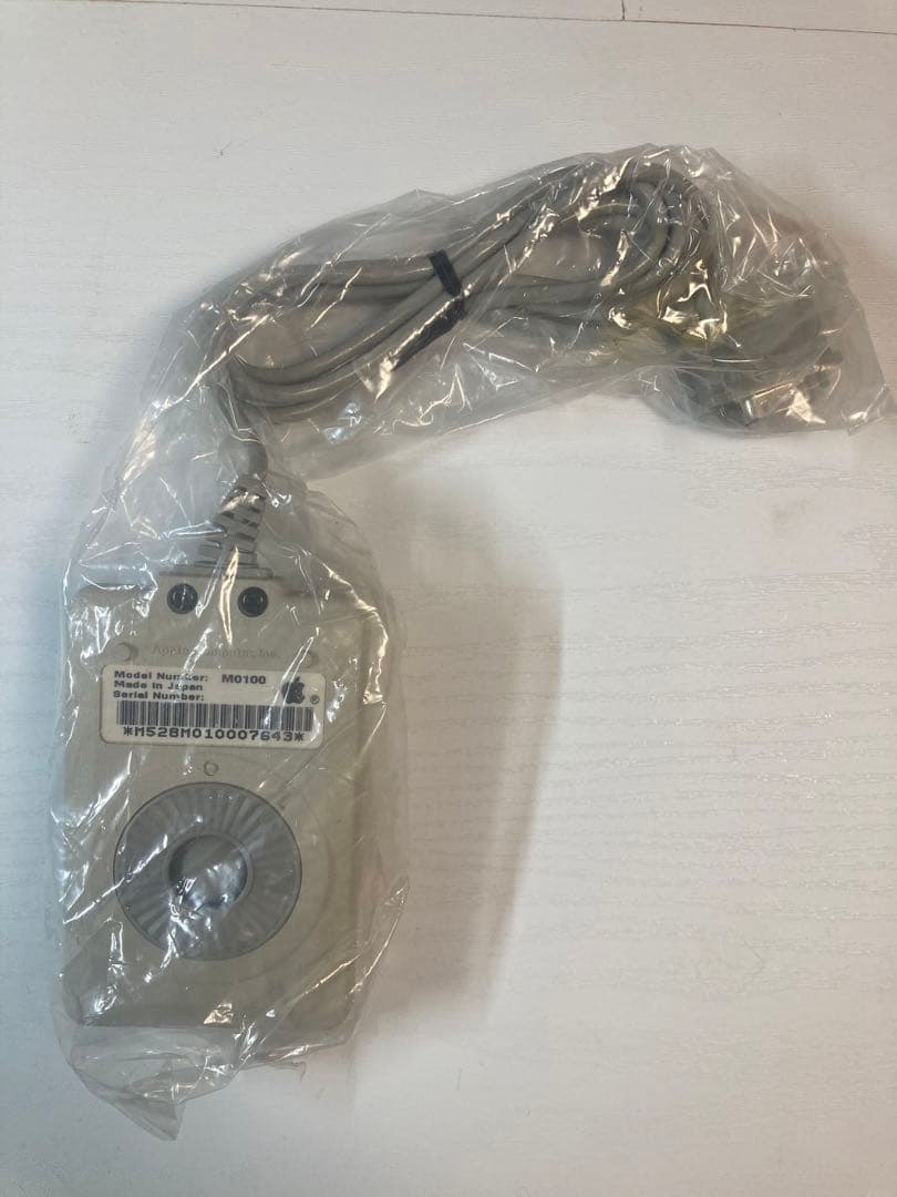 新品未開封Macintosh Plus, 128k, 512k 用マウス