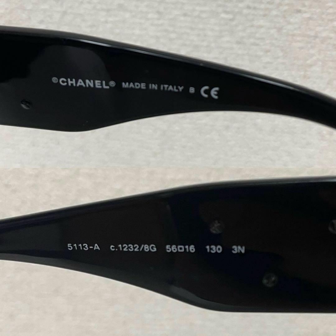 美品! 限定モデル CHANEL カメリア サングラス ココマーク 赤　黒