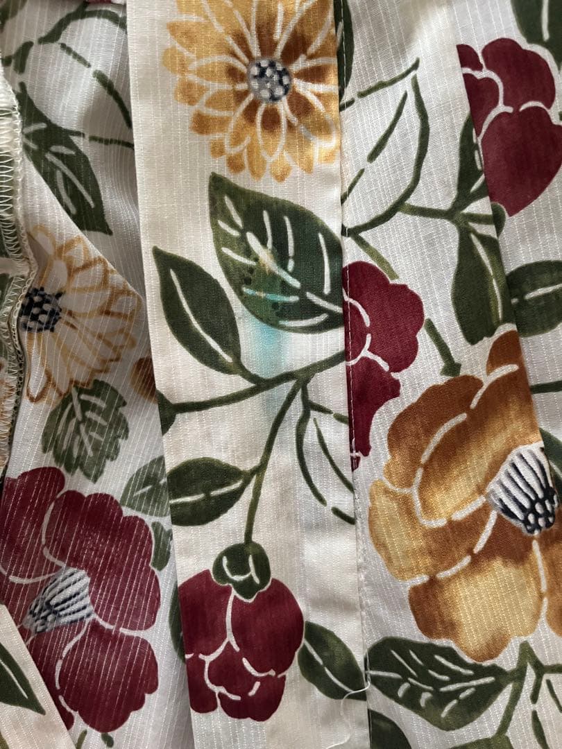 花柄浴衣・帯セット Dita