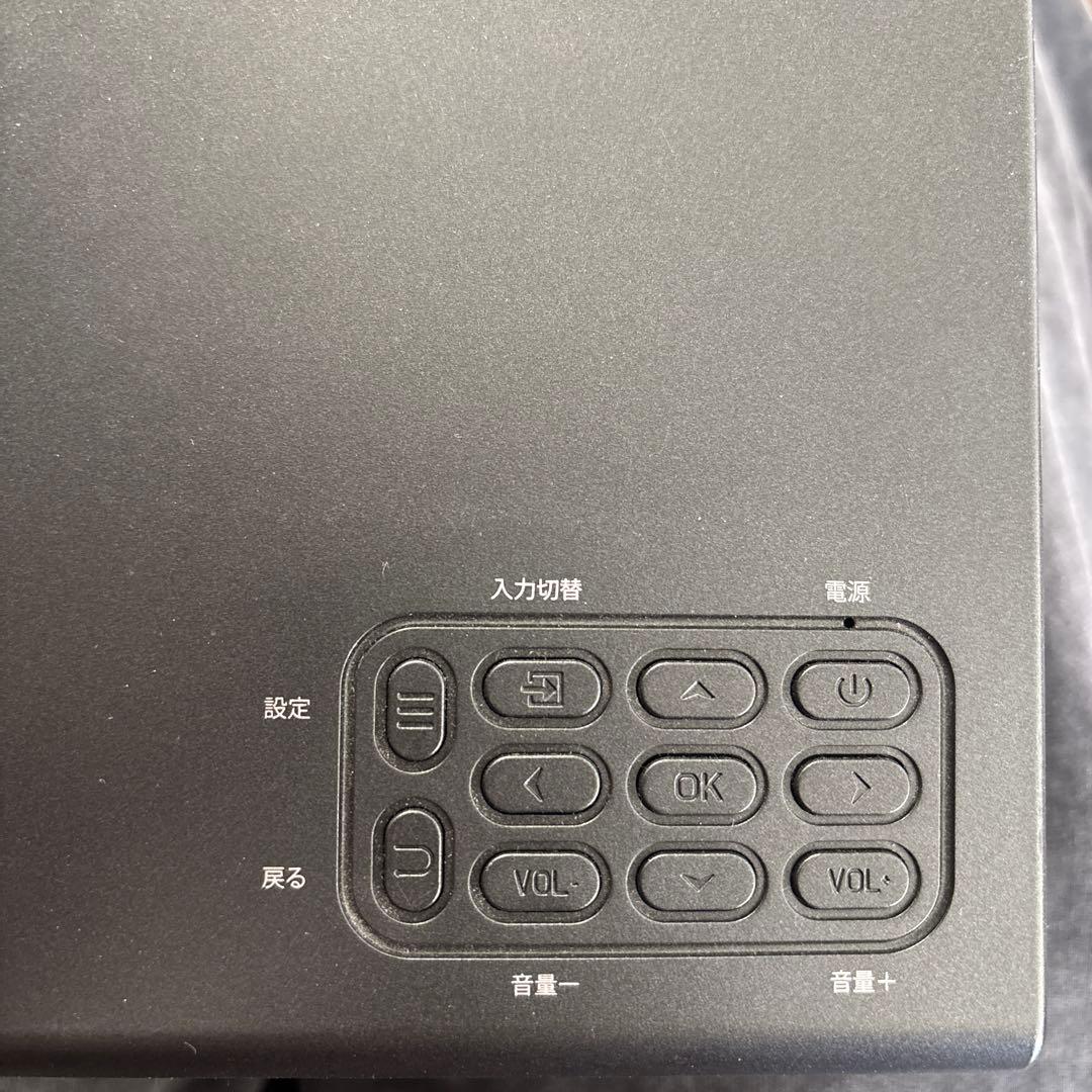 wizz プロジェクター WPJ-V600 コンパクトプロジェクター ブラック