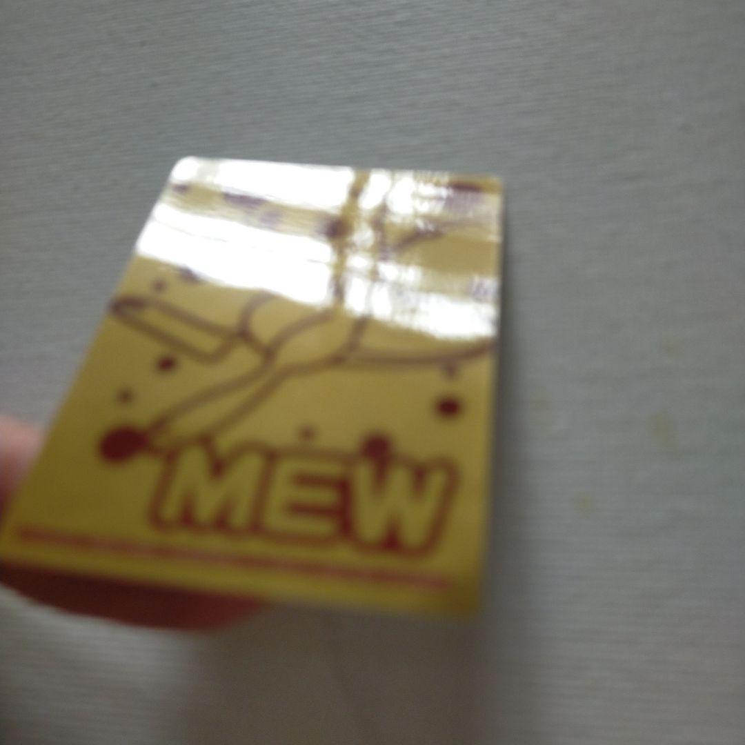 ポケモン 明治 アイスラッキーチャンスステッカー ミュウ